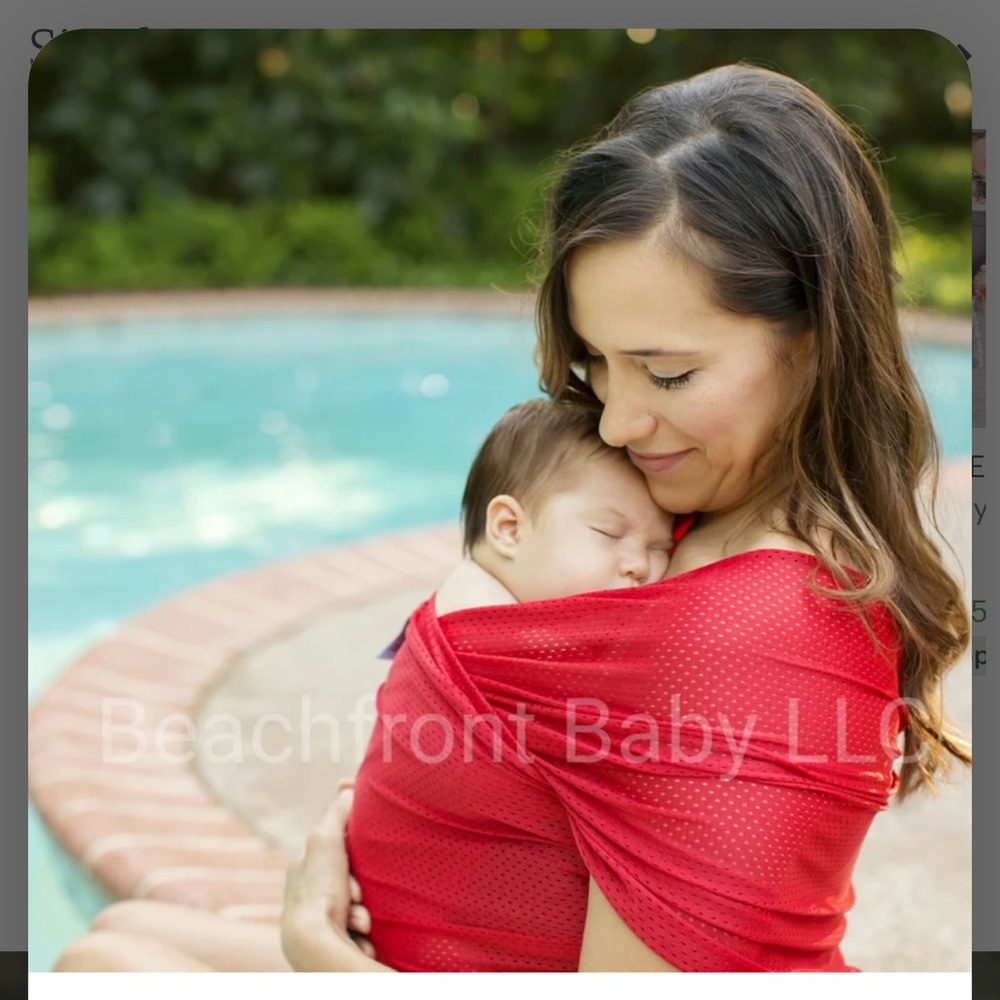 Beachfront Baby wrap for pool waterproof